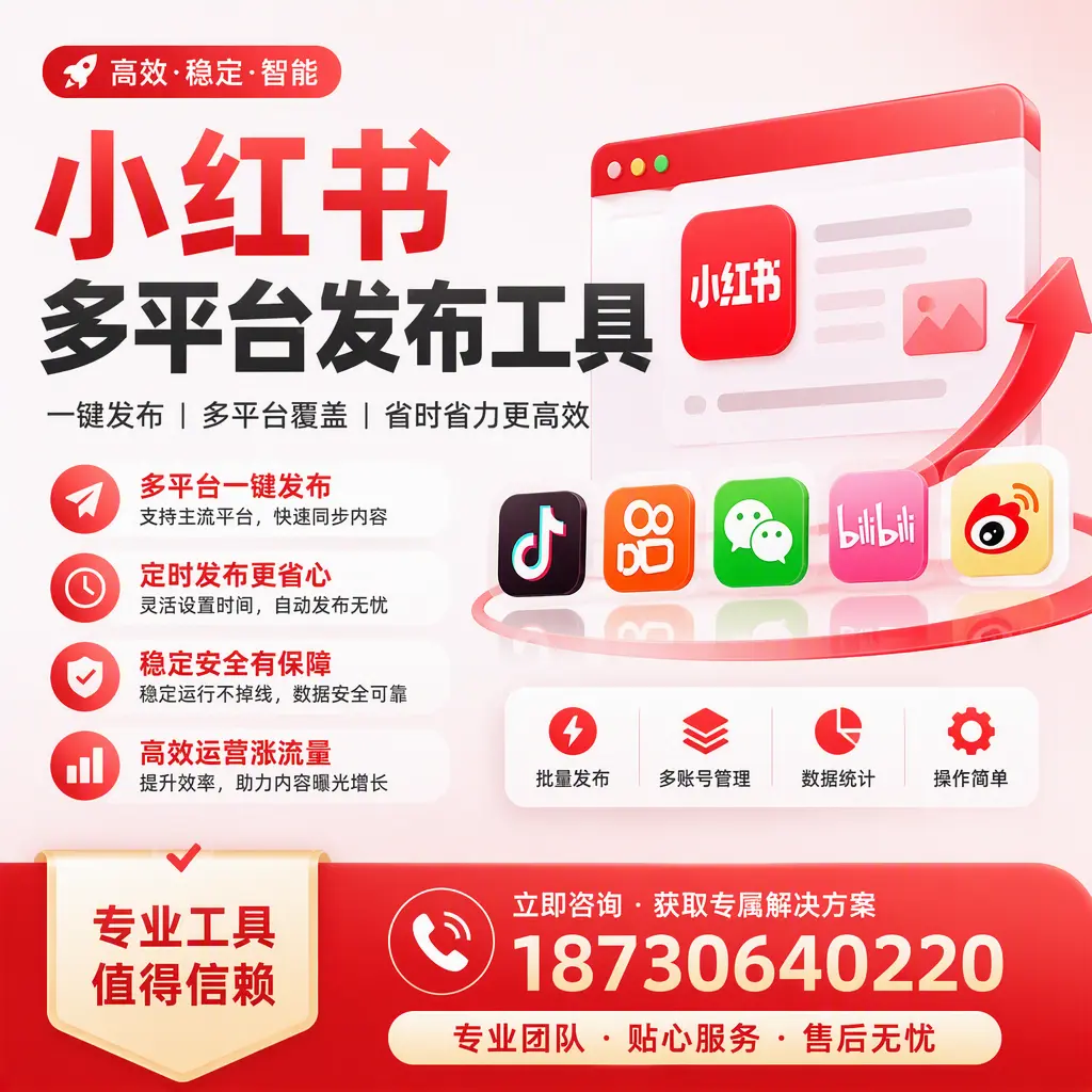 在 克孜勒苏 小红书多平台发布工具的市场前景分析